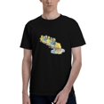 thumbnail image 3 of Men's Character Lineup Nine Graphic T-Shirt, Cotton Blend Crewneck Short Sleeve Casual Tee, 3 of 8