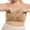 Khaki, variant on Lixiuxyad Women Strapless Bras Versatile Front Closure Strapless Bra For Everyday Comfort And Casual Wear