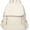 Beige, variant on Sunyuer 3-in-1 Versatile PU Leather Backpack - Multi-Pocket, Lightweight & Perfect for Travel, Work, and Daily Use