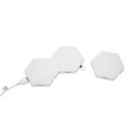 thumbnail image 4 of TFixol 6PCS RGB Hexagon Wall Lights White BT Connected LED Ambient Lighting, 4 of 9
