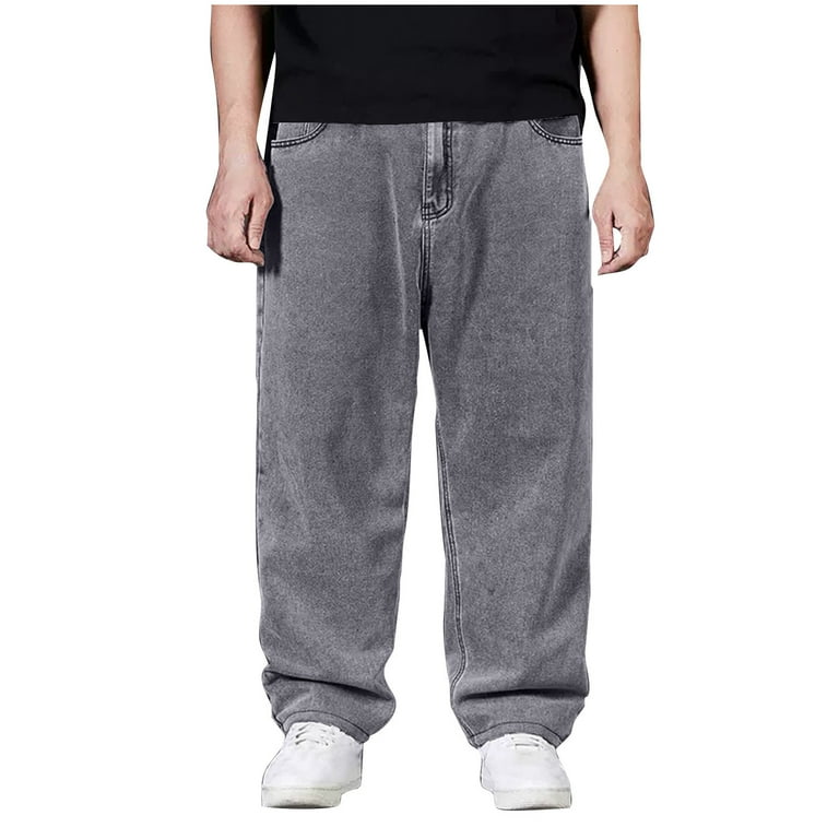jjayotai Baggy Jeans for Men, Mens Jeans Relaxed Loose Fit
