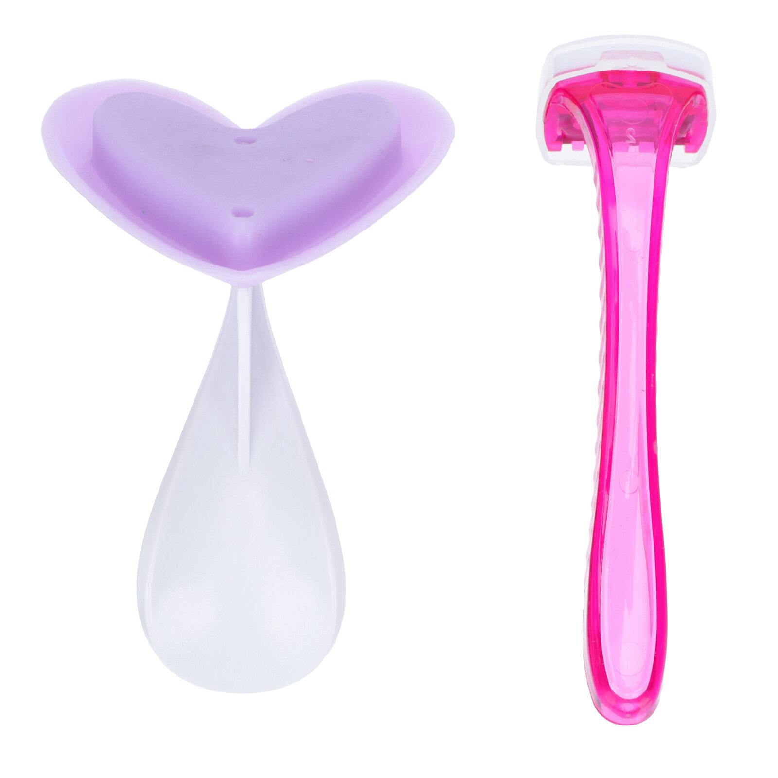 Women razor 1Set Women Privates Hair Shaper Creative Silicone Pubes