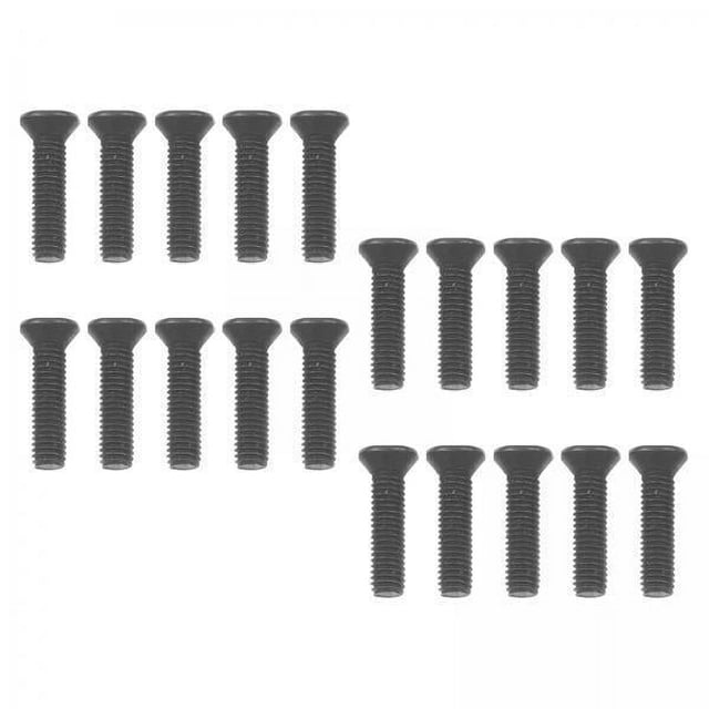 6x 20 Piezas Tornillo de Fijación Profesional Piezas de Repuesto Accesorio Rosca de Mano Izquierda para Adaptador de Vástago de Mandril de Taladro 6 piezas