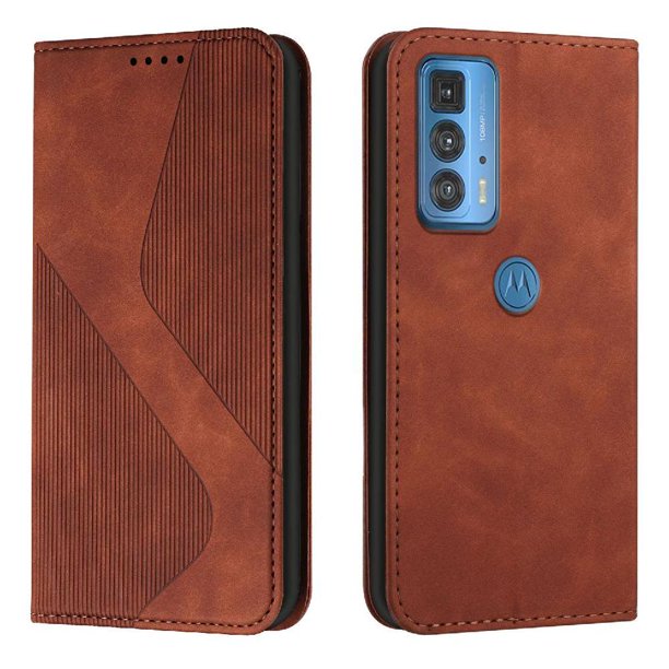 Funda Cartera GANGXUN para Motorola Moto Edge 20 Pro , Soporte, Ranuras para Tarjetas y Cierre Magnético