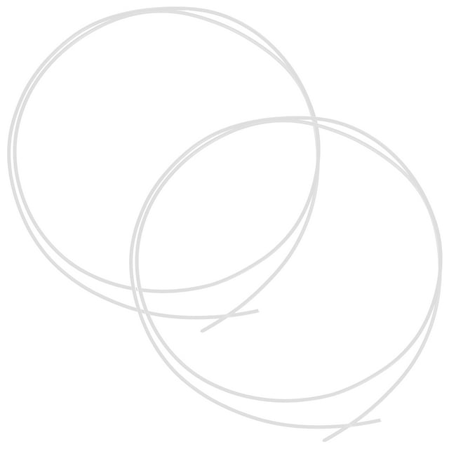 OULII 2Pcs White Nylon Threading String Basketball Frame Net Fixing Cord for Versatile Use
