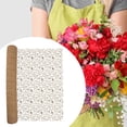 thumbnail image 6 of S SERENABLE Jacquard Net Mesh Creative Floral Wrapper for Florist Supplies Wedding Gifts Coffee Color, 6 of 8