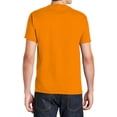 thumbnail image 5 of Hanes High Visibility Safety T-Shirt for Men - GR52, Short Sleeve Crewneck Hi Vis Orange and Green Tee, XL, Pack 2, 5 of 6