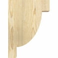 thumbnail image 3 of 4"W x 10"D x 14"H Alpine Rough Sawn Corbel, Douglas Fir, 3 of 9