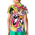 thumbnail image 2 of The Powerpuff Girls Kids' Short Sleeve T-Shirt Print Tee Shirts For Boys & Girls Summer Casual Wear Fashion Top Blouse X-Small, 2 of 9