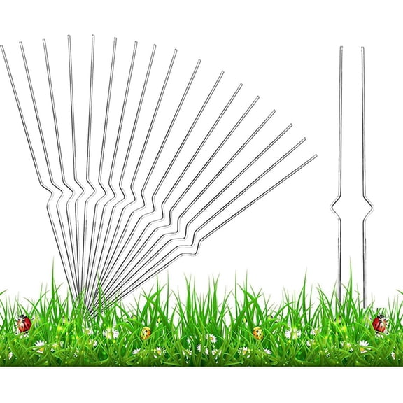 Yard Sign Stakes - 12 Pack Heavy Duty Metal Yard Sign Stake for Outdoor Ground Garden Lawn Signs 13" Stake for Sale Signs Custom Outdoor Yard Signs Holder Yard Sign Stakes Estate Garage Sale