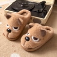 thumbnail image 5 of POROPL Women's Slippers,Cute Fuzzy Slippers Plush Animal House Shoes Cozy Warm Indoor Slip On, 5 of 8