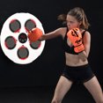 thumbnail image 1 of Almohadilla de entrenamiento de boxeo con música inteligente, 9 modos para reacción de agilidad deportiva de boxeo Máquina de entrenamiento de boxeo musical, 1 of 6