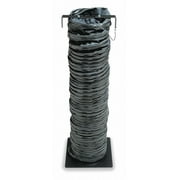 Allegro Industries Statically Conductive Duct,25 ft.,Black 9500-25EX