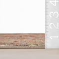 thumbnail image 2 of nuLOOM Jessalyn Distresed Washable Area Rug, 3' x 5', Orange, 2 of 9