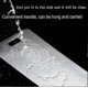 thumbnail image 3 of Double Cutting Board Double-Sided Titanium Kitchen Chopping Board Food Grade Kitchen Cutting Mat Portable Cutting Board Serving, 3 of 5