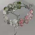 thumbnail image 1 of Light Luxury Purple Glass Crystal Beaded Bracelets for Women Chic Butterfly Tassel Pendant Bracelets Sweet Girl Wrist Jewelry, 1 of 5