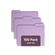 thumbnail image 1 of Carpeta para archivos, tamaño carta, color SMEAD, tamaño carta, color lavanda, 1 of 7