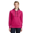 thumbnail image 1 of Sudadera con capucha Sport-Tek Tech Fleece para mujer LST250 rosa frambuesa mediana deporte-tek LST250, 1 of 1
