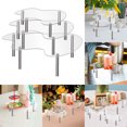 thumbnail image 7 of Acrylic Cupcake Stand, Clear Dessert Tower Holder Display with Base for Wedding&Party, Cookie Display Cabinet Plastic Case -Clear&9.84*5.67inch, 7 of 7