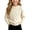 White, variant on Kukoosong Girls Crew Neck Cable Knit Sweater, Fall Winter Long Sleeve Raglan Pullover Jumper, Soft Thick Knit Tops for Kids Thanksgiving Casual Daily Layering Outfits