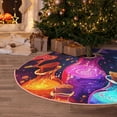 thumbnail image 5 of Balery Colorful Potion Bottles Magic Printed Christmas Tree Skirt , Merry Christmas Party Christmas Tree Decoration,Adjustable Tree Skirt-48", 5 of 6