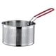 thumbnail image 1 of Frying Basket, Stainless Steel Pasta Basket,Deep Fryer Basket with Long Handle, for Pot, Round Food, 1 of 5