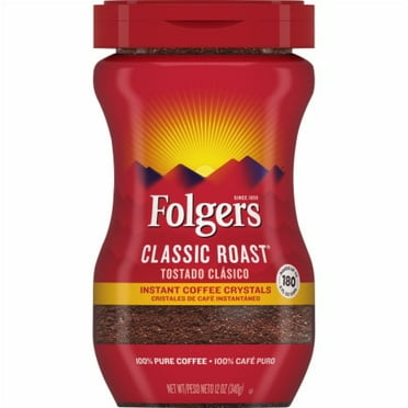 2X - Folgers Classic Roast Instant Coffee