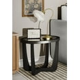thumbnail image 2 of Beautiful 2 Black Wavey Framed Canvas Typographic Tabletop Decor 2-Side by Drew Barrymore 6" X 8", 2 of 15