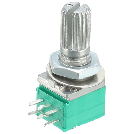 RK097G 10K Ohm Variable Resistors Dual Carbon Film Taper Potentiometer