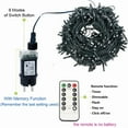 thumbnail image 3 of 110V/220V 10M-100M Outdoor LED String Fairy Lights Christmas Lights For Garland Wedding Party Holiday Garden Lamp Holiday Decor, 3 of 9