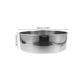 thumbnail image 2 of BESTYASH 2Pcs Stainless Steel Cotton Candy Machine Bowls Universal Fit Commercial Use Silver, 2 of 8