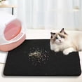 thumbnail image 2 of Double-Layer Cat Litter Mat - Scratch-Resistant, Washable, Black, 30x30cm or 30x45cm, 2 of 7