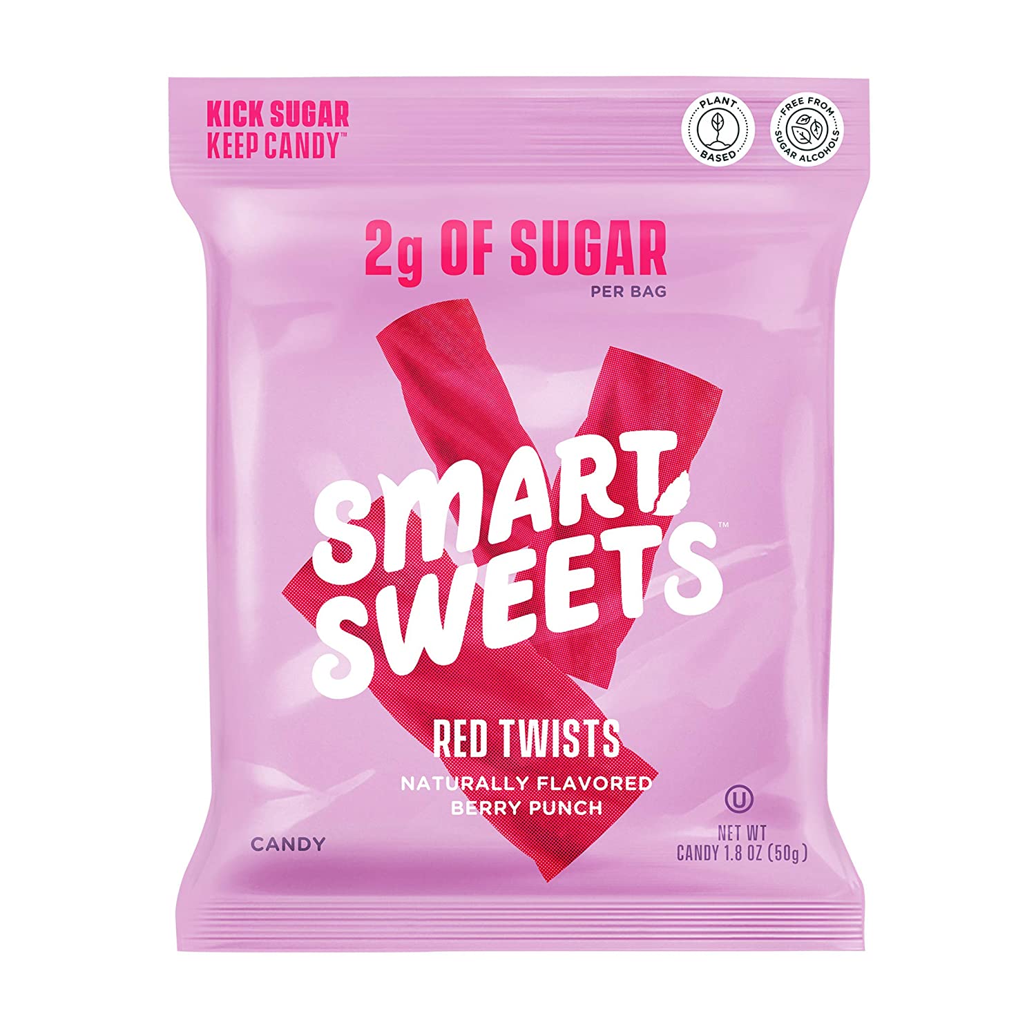 Buy Smart Sweets Red Twists, A New Twist on Licorice, Low Sugar Gummy