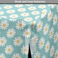 thumbnail image 4 of Spring Dog Crate Cover, Daisy Blossoms Blowing Pattern on Polka Dots Shabby Flowering Season Love, Easy to Use Pet Kennel Cover Small Dogs Puppies Kittens, 7 Sizes, Turquoise and White, by Ambesonne, 4 of 6