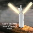 thumbnail image 4 of Beige 750 Lumen Battery-Powered Plastic Multi-Functional Outdoor Light - Foldable Camping Lamp with Magnetic Base, Work Light, Flashlight and Warning Light Functionality, 4 of 6
