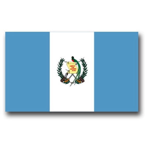 3.8 Inch Guatemala Flag Vinyl Transfer Decal