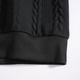 thumbnail image 4 of pstuiky hombres de manga larga, Blusa informal y moderna de color liso con capucha, manga larga y bolsillos abotonados para hombre Tops de talla grande para hombre m, 4 of 8