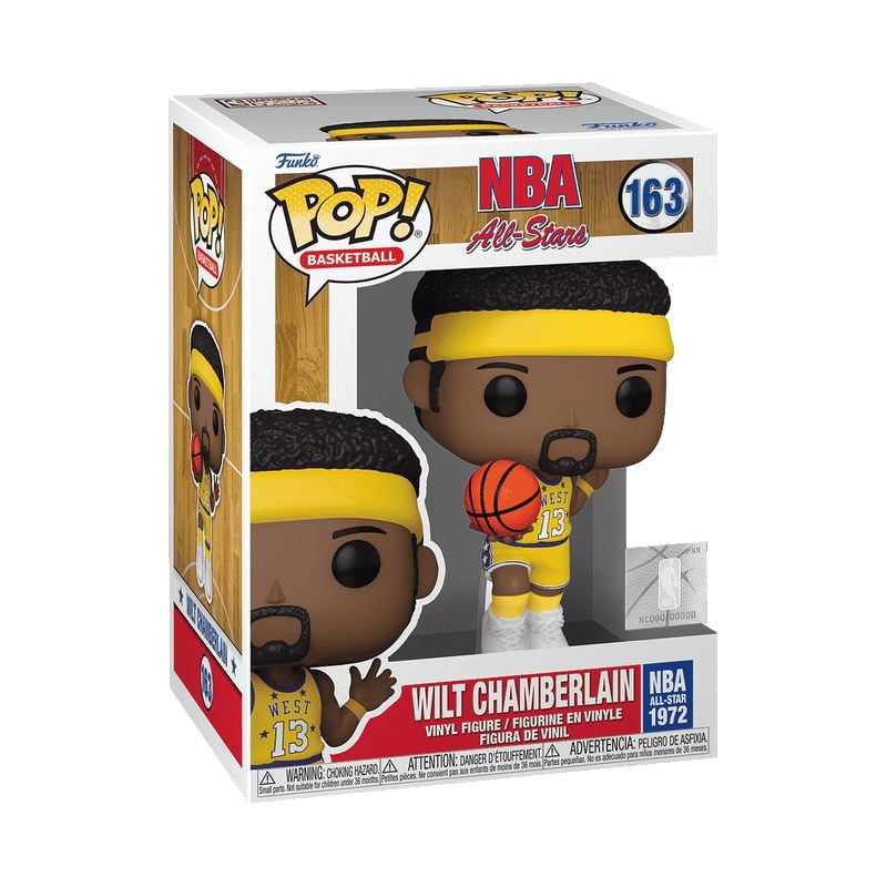 Funko Pop! NBA: Wilt Chamberlain dans 1972 uniforme De All Star Figurine En Vinyle