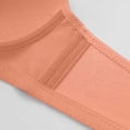 thumbnail image 5 of Ohufall Bra for Women Lace Print Wireless Gathered Thin Bra Solid Color Comfortable Breathable Daily Underwear,36-42B, 5 of 5