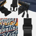 thumbnail image 4 of Valentine's Day Font Fanny Pack, Gifts for Enjoy Sports Festival Workout Traveling Running Casual Waist Pack, 4 of 6
