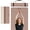 Brown+Apricot, variant on YOHAO Yoga Mat Wide 32",Non Slip,Eco-friendly,Durable Non-Toxic for Gym Exercise,Pilates and Full-Body Workout(Brown+Apricot)