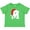 Apple Green, variant on Christmas Letter M Santa Hat Alphabet Boys or Girls Toddler T-Shirt