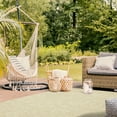 thumbnail image 3 of Ottomanson Sundance Tonal Design 5x7 Reversible Non Shedding Indoor Area Rug, 5'3" x 6'11", Green, 3 of 9