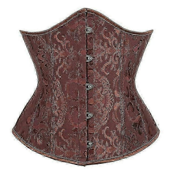 Women Corset Up Waist Trainer Underbust Corset Steampunk Gothic Clothing Shaper Corsets Belt Waist Slimming Corselet