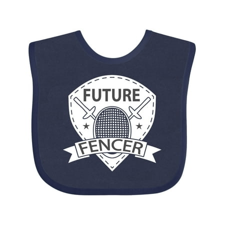 

Inktastic Fencing Future Fencer Sports Gift Baby Boy or Baby Girl Bib