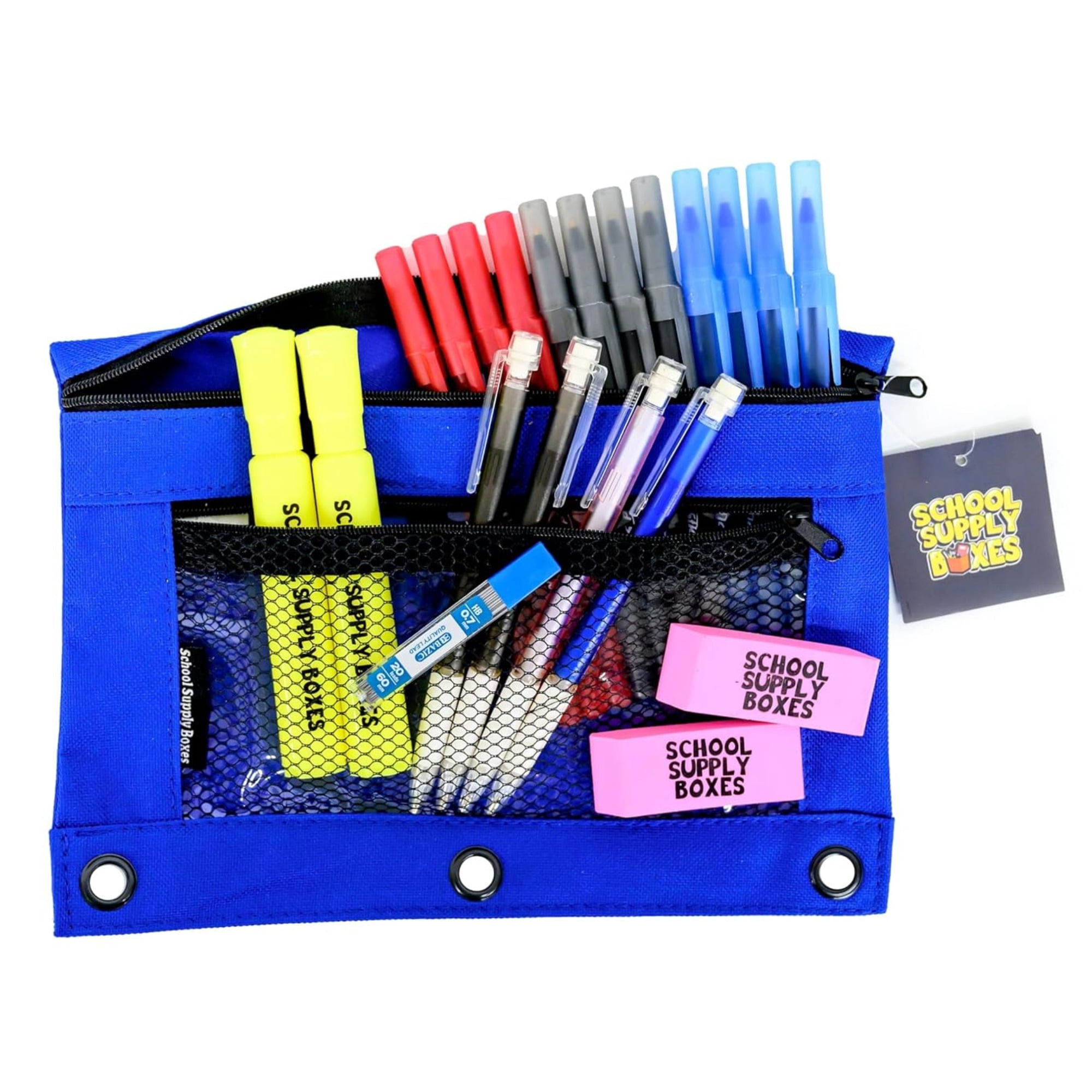 School Supply Boxes | Secondary School Bundle (50 Piece) | House Brand | Case (2 Units)
