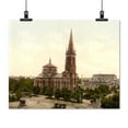 thumbnail image 2 of Print: Weltzin Place And St. Paul's Church, Bromberg, Germany (I.E., 2 of 4