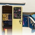 thumbnail image 3 of XYZCANDO Hummingbird Flower RV Door Window Shade Foldable Camper Blinds for Travel Trailers RV Window Cover RV Window Curtains Camper Camper Shades with UV Protection and Privacy Features Black, 3 of 7