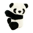 thumbnail image 2 of Hesroicy 10cm Clip Panda Doll Soft Lovely Mini Panda Plushie Hanging Ornament PP Cotton Stuffed Animal Plush Toy Living Room Curtain Decor Souvenir Gift, 2 of 7