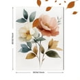 thumbnail image 3 of Qisvanset Framed Canvas Wall Art 12x16 Inch Psalm Watercolor Pink Flower Religious Apartment Art, 3 of 5